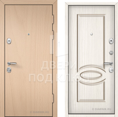 Трехконтурная дверь в квартиру ДПК-8707