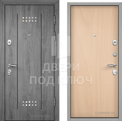 Дверь левого открывания в коттедж ДПК-3389