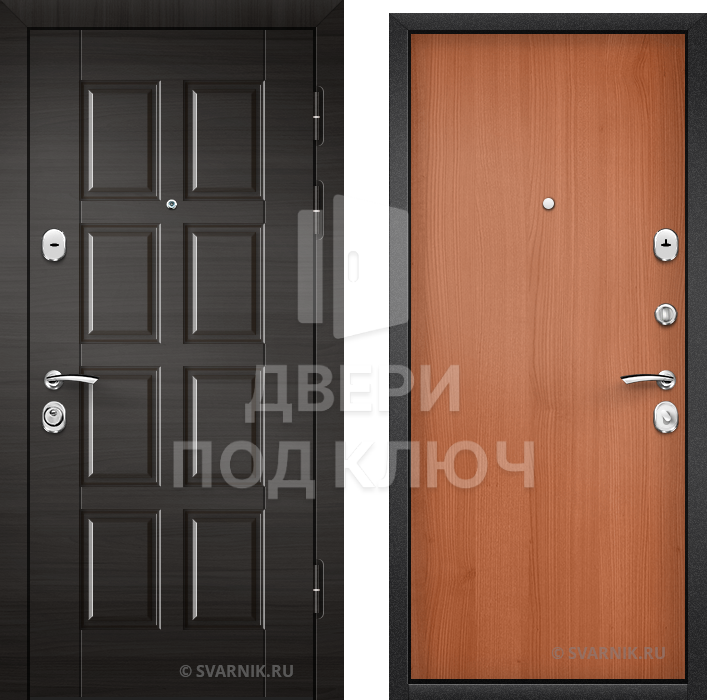 Входная уличная дверь под ключ ДПК-5314